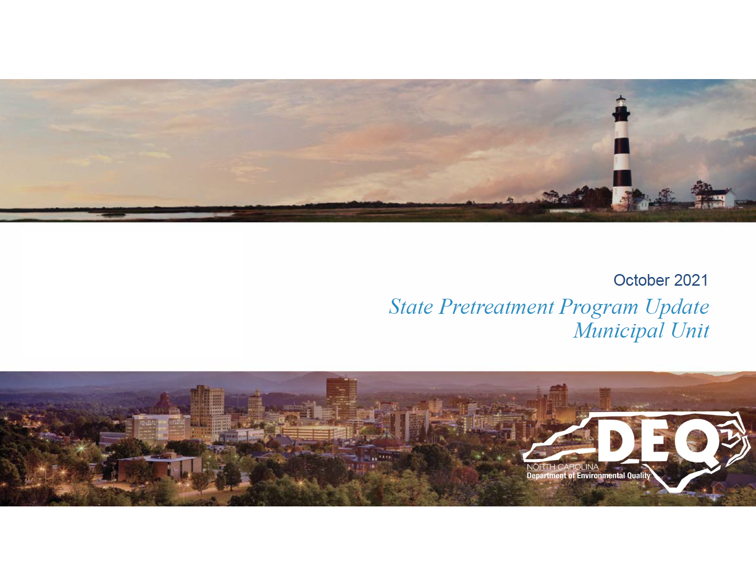 NCDWR - State Pretreatment Program Update