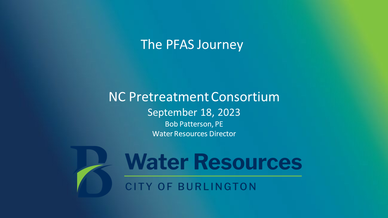 PFAS powerpoint Pretreatent Consortium 09-18-2023