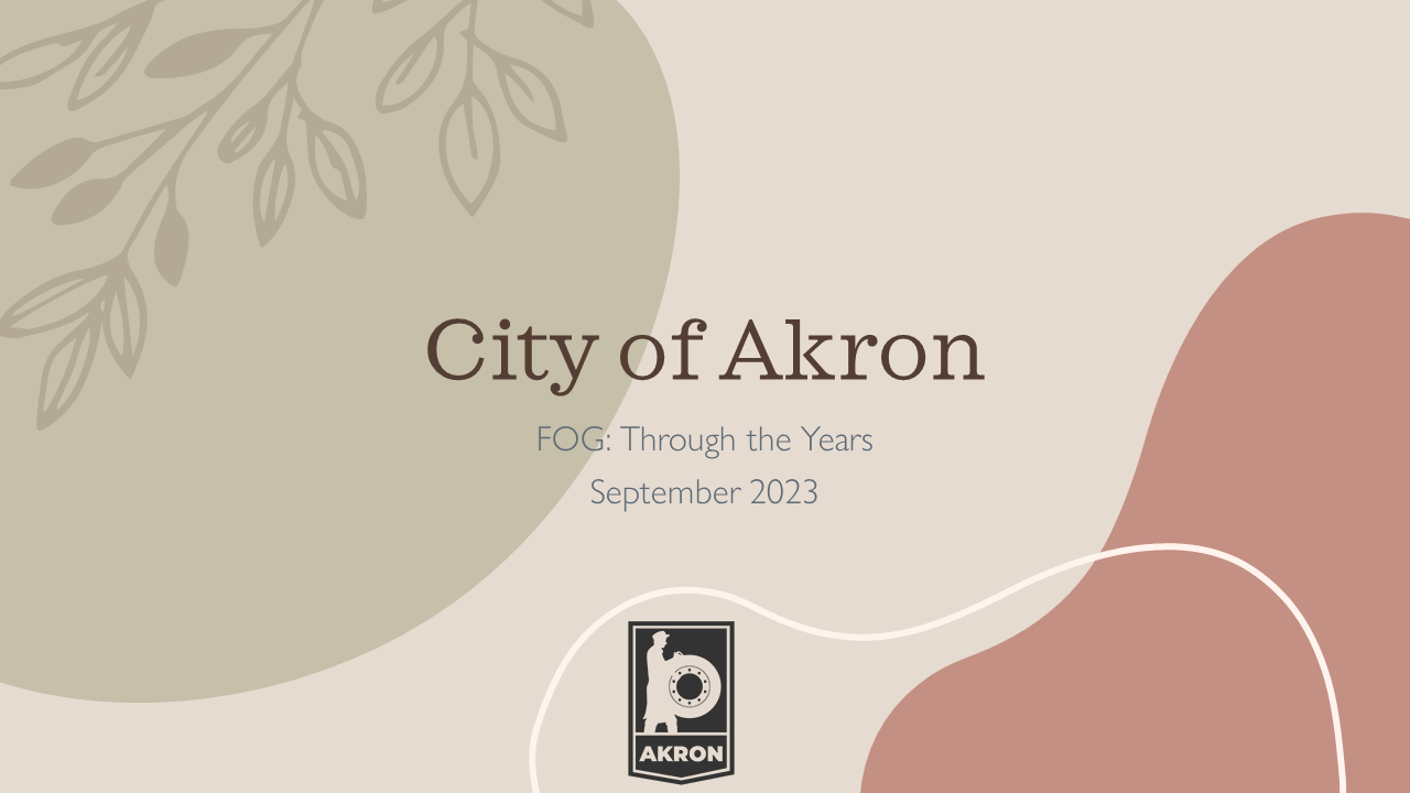 SYDNEY City of Akron - fog