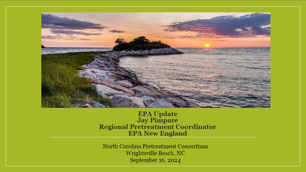 EPA Update - Jay Pimpare